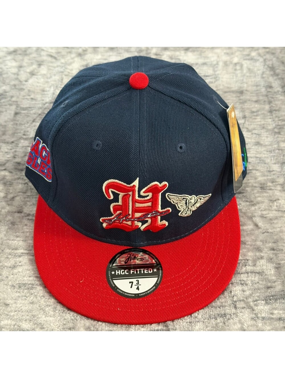Houston Black Eagles Headgear Classics Fitted Hat 7 3/4 Negro Leagues TOSA